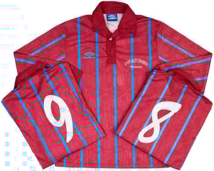 1990s Umbro Template L/S Shirt - 8/10 - (L)