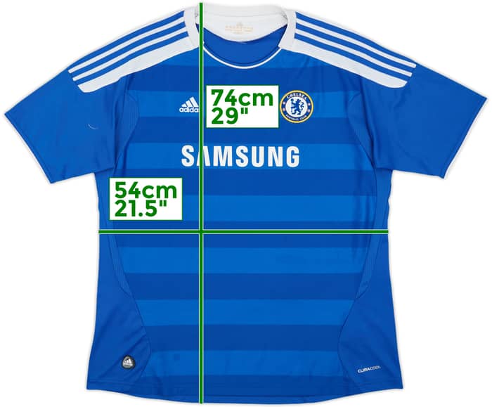 2011-12 Chelsea Home Shirt - 7/10 - (Women's XL)