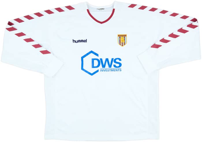 2004-05 Aston Villa Match Issue Away L/S Shirt #24