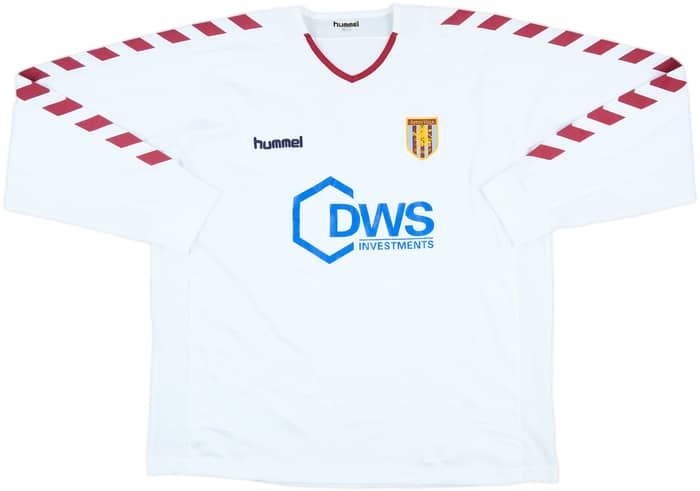 2004-05 Aston Villa Match Issue Away L/S Shirt #20