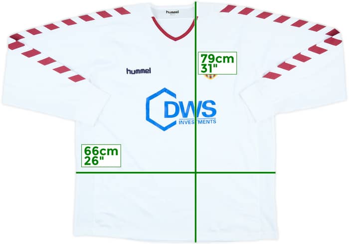 2004-05 Aston Villa Match Issue Away L/S Shirt #20