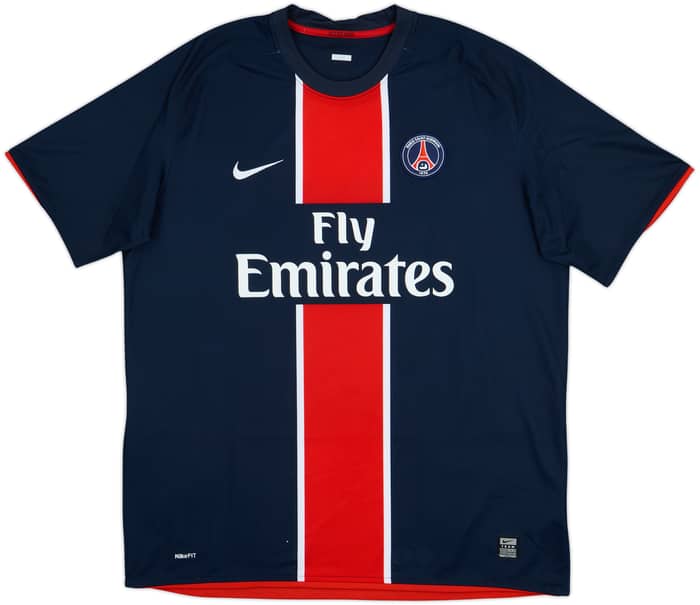 2008-09 Paris Saint-Germain Home Shirt Makelele #4 - 8/10 - (XL)