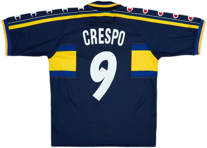 Camiseta de la tercera equipación del Parma 1999-00 Crespo #9 - 8/10 - (M)