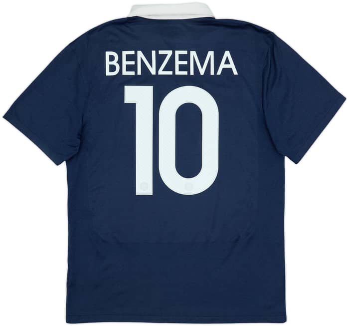 2014-15 France Home Shirt Benzema #10 - 6/10 - (M)