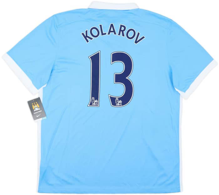 2015-16 Manchester City Home Shirt Kolarov #13 (XL)