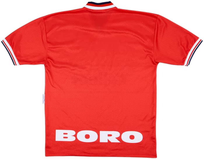 1997-98 Middlesbrough Coco-Cola Cup Finalist 1998 Home Shirt - 9/10 - (XL)
