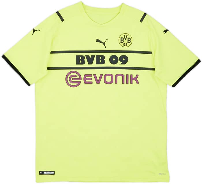 2021-22 Borussia Dortmund European Home Shirt - 9/10 - (XL.Boys)