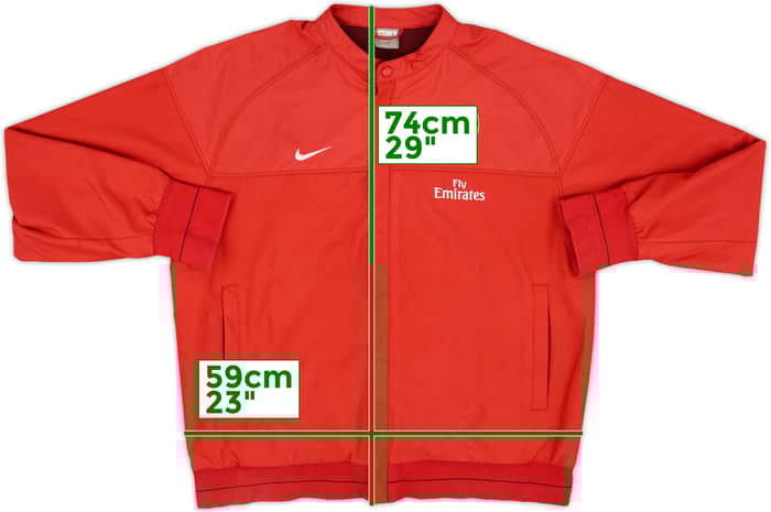 2008-09 Arsenal Nike Track Jacket - 6/10 - (L)