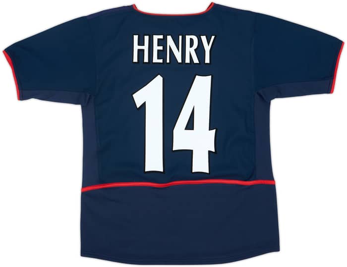 2002-04 Arsenal Away Shirt Henry #14 - 8/10 - (XL.Boys)