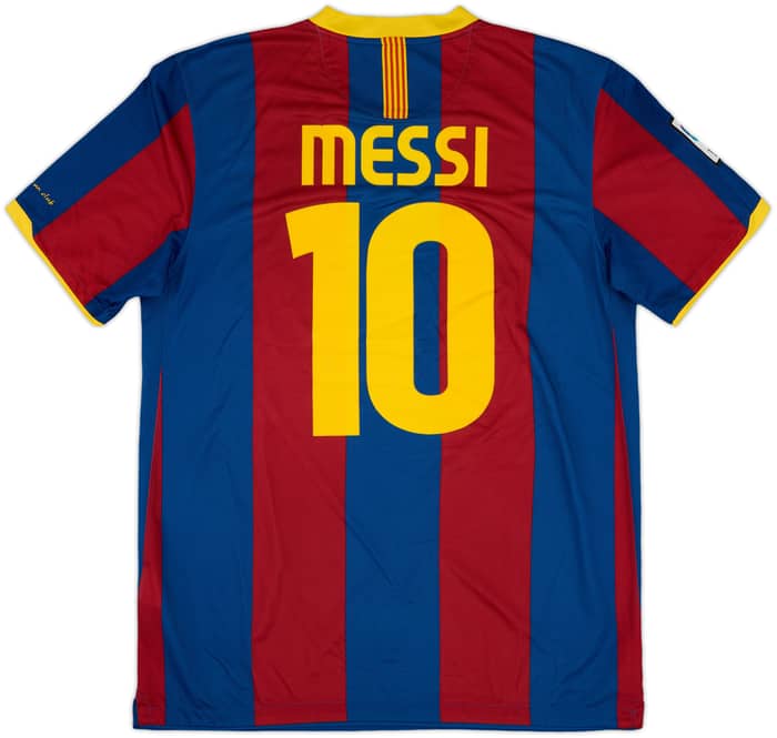 2010-11 Barcelona Home Shirt Messi #10 - 8/10 - (L)