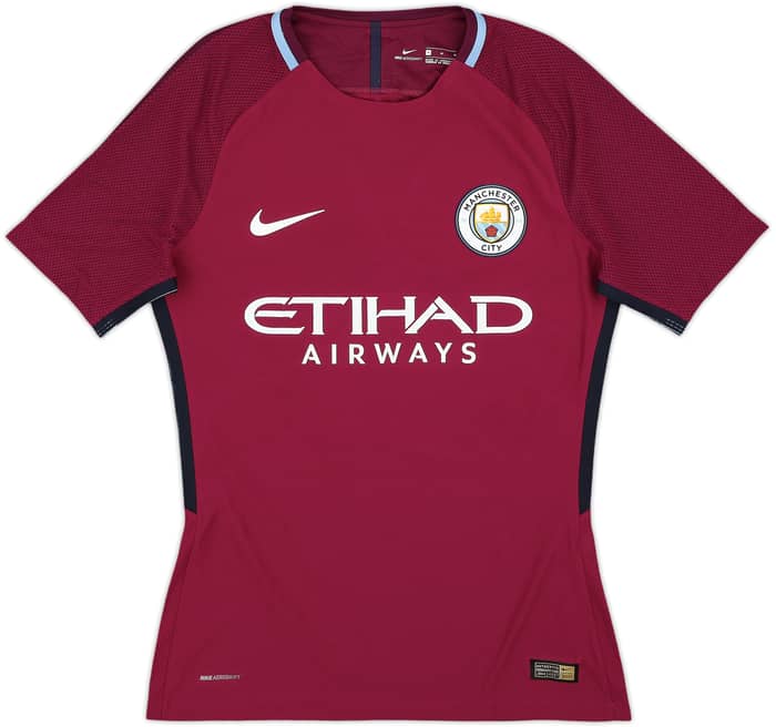 2017-18 Manchester City Player Issue Away Shirt Kompany #4 - 7/10 - (M)