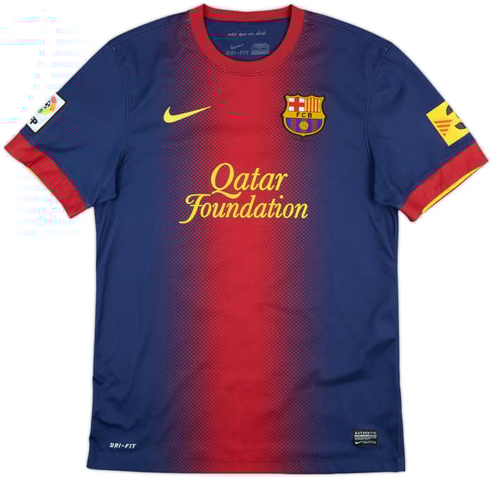 2012-13 Barcelona Home Shirt Messi #10 - 7/10 - (S)