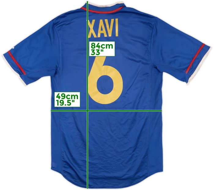 2001-02 Barcelona Third Shirt Xavi #6 - 5/10 - (S)