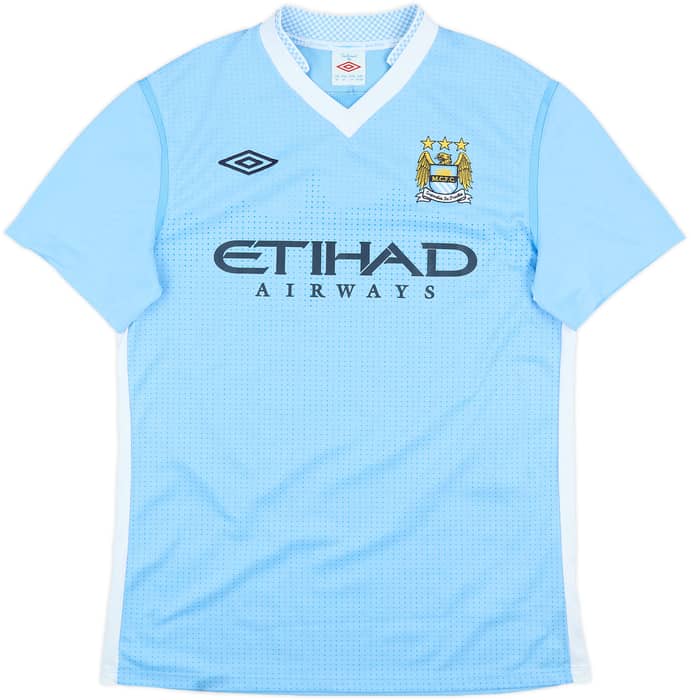 2011-12 Manchester City Home Shirt Toure Yaya #42 - 10/10 - (M)