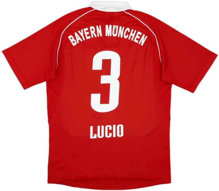 2005-06 Bayern Munich Home Shirt Lucio #3 - 8/10 - (S)