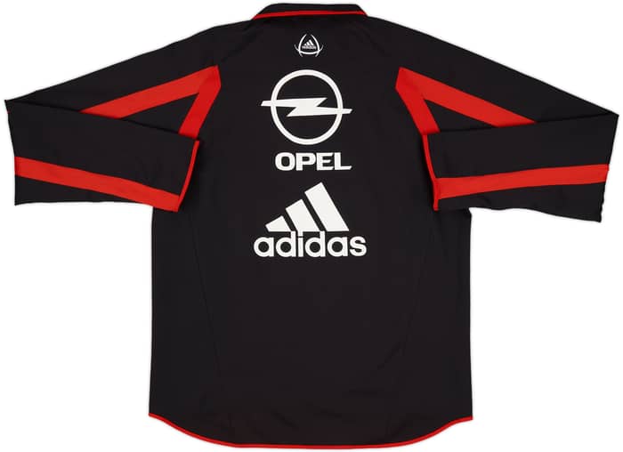 2005-06 AC Milan adidas 1/4 Zip Drill Top - 8/10 - (M/L)