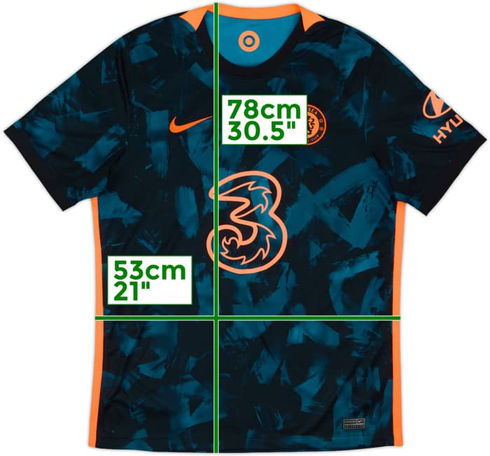 2021-22 Chelsea Third Shirt Lukaku #9 - 10/10 - (L)