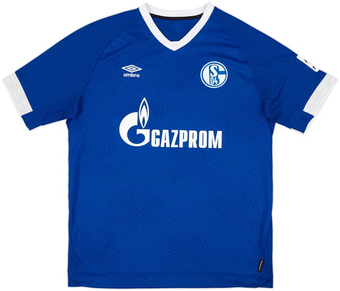2018-19 Schalke Home Shirt - 8/10 - (XL)