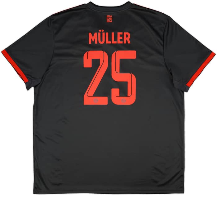 2022-23 Bayern Munich Third Shirt Muller #25 - 10/10 - (XXL)