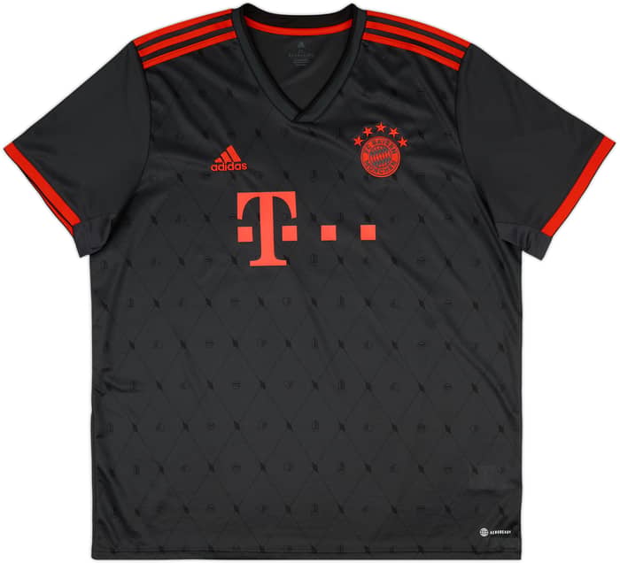 2022-23 Bayern Munich Third Shirt Muller #25 - 10/10 - (XXL)