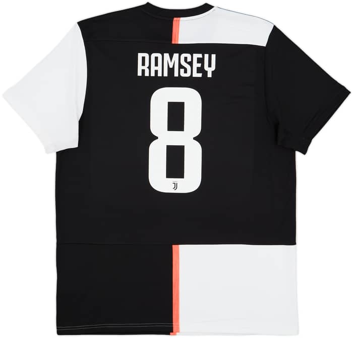 2019-20 Juventus Home Shirt Ramsey #8 - 8/10 - (XL)