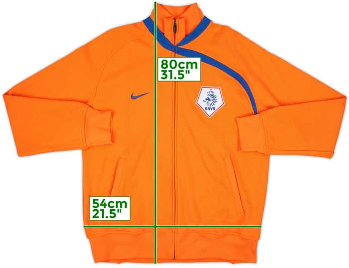 2008-09 Netherlands Nike Track Jacket - 10/10 - (XL)