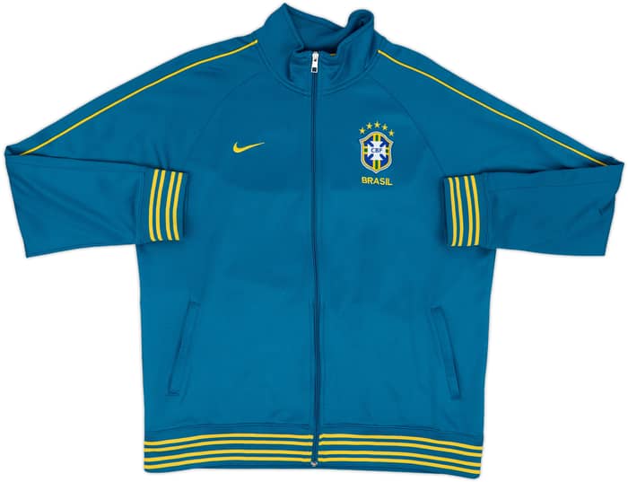 2011-12 Brazil Nike Track Jacket - 5/10 - (XL)
