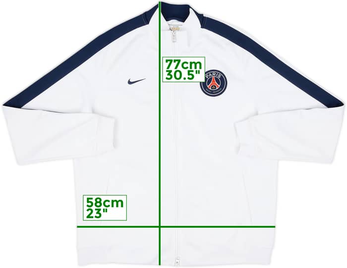 2015-16 Paris Saint-Germain Nike Track Jacket - 7/10 - (XL)