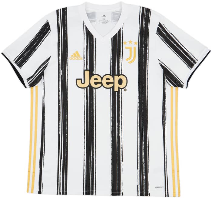 2020-21 Juventus Home Shirt Ronaldo #7 - 9/10 - (XL)
