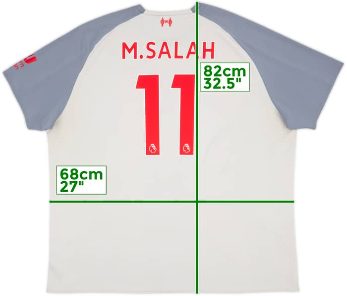 2018-19 Liverpool Third Shirt M.Salah #11 - 5/10 - (3XL)