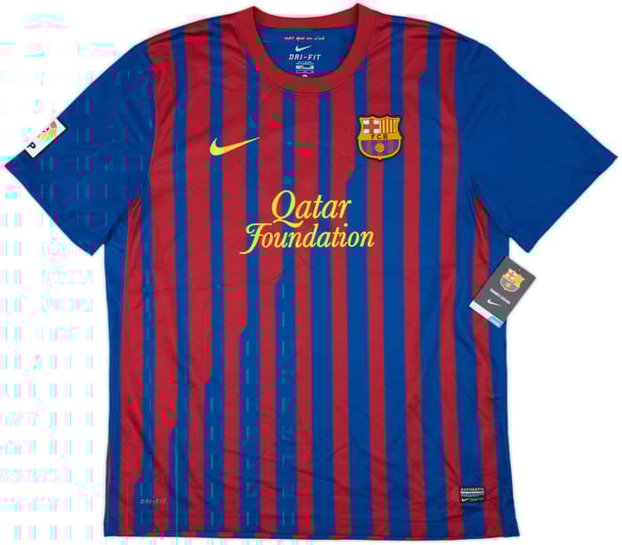 2011-12 Barcelona Home Shirt Messi #10 (XL)