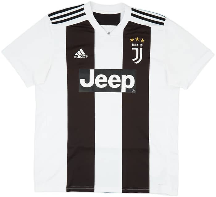 2018-19 Juventus Home Shirt Chiellini #3 - 7/10 - (L)