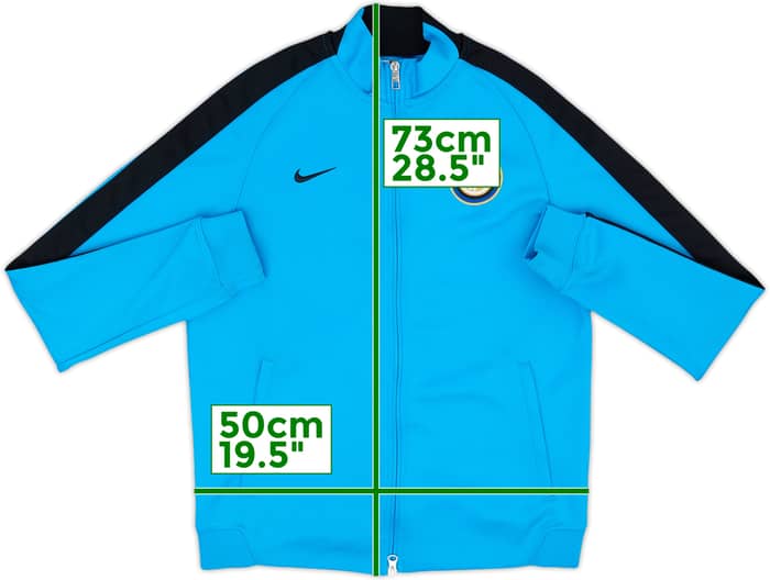 2014-15 Inter Milan Nike Track Jacket - 9/10 - (M)