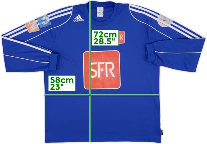 2006-07 Coupe de France L/S Shirt #8 - 6/10 - (XL)