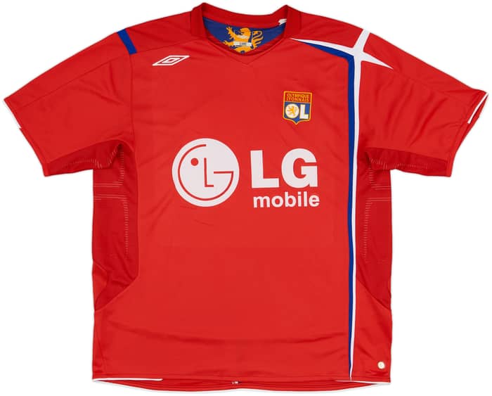 2005-06 Lyon Away Shirt Benzema #19 - 6/10 - (XXL)