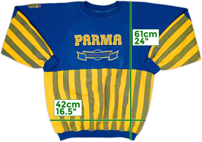 1990-91 Parma Le Felpe dei Grandi Club Sweat Top - 7/10 - (XL)