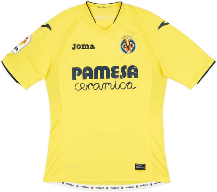 2016-17 Villarreal Home Shirt - 5/10 - (M)