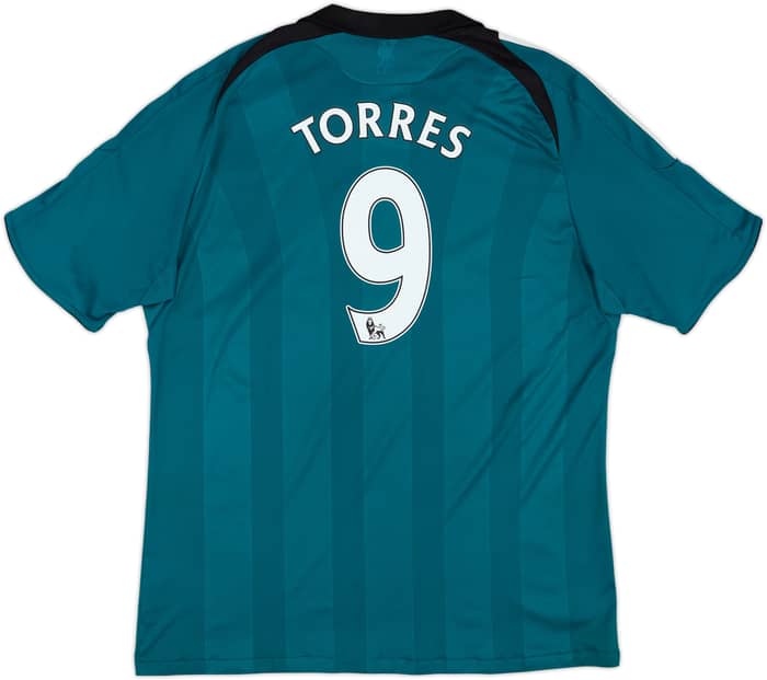 2008-09 Liverpool Third Shirt Torres #9 - 7/10 - (XL)
