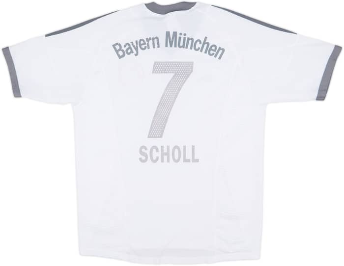2002-03 Bayern Munich Away Shirt Scholl #7 - 5/10 - (M)