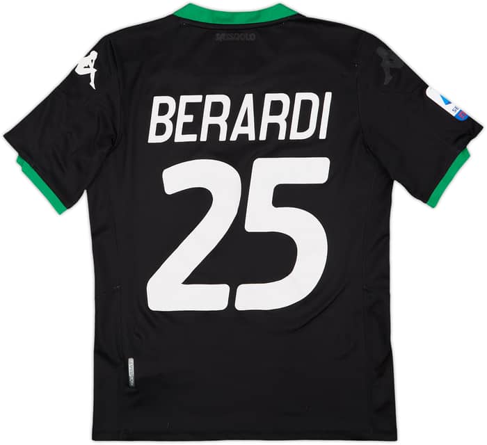2019-20 Sassuolo Authentic Home Shirt Berardi #25 - 4/10 - (M)