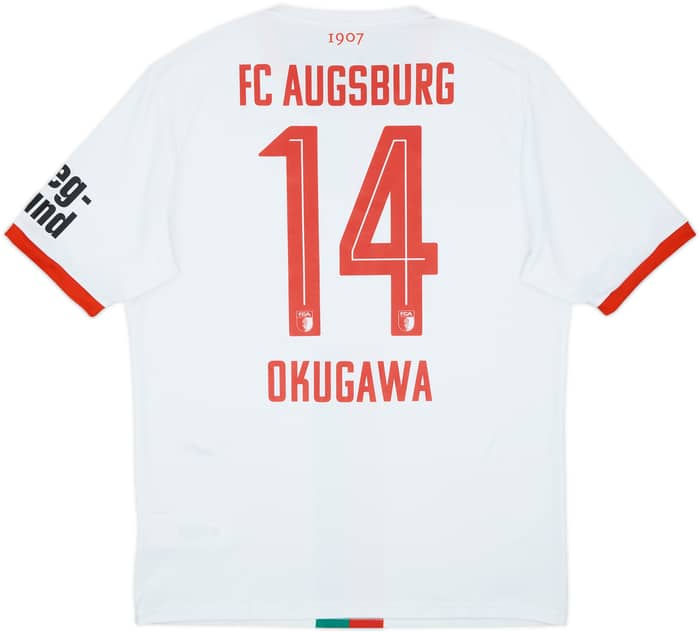 2023-24 Augsburg Home Shirt Okugawa #14 - 7/10 - (L)
