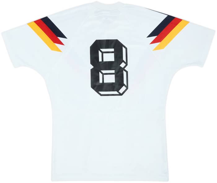 1988-90 West Germany Home Shirt #8 - 9/10 - (L)