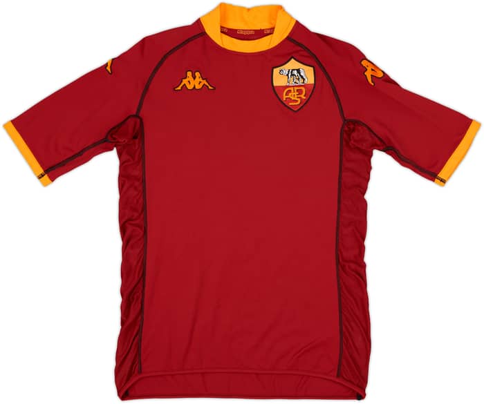 2002-03 Roma Home Shirt Totti #10 - 6/10 - (M)