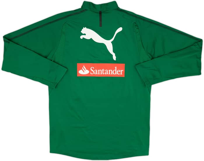 2018-19 Borussia Monchengladbach Puma Staff Issue 1/4 Zip Drill Top 'DS' - 9/10 - (L.Boys)
