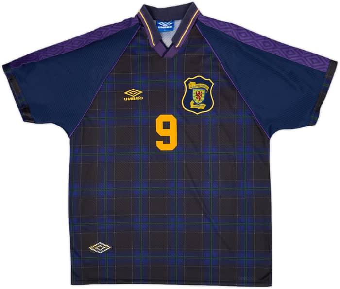 1994-96 Scotland Home Shirt McCoist #9 - 8/10 - (XL)