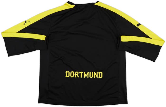 2013-14 Borussia Dortmund Away L/S Shirt - 7/10 - (XL.Boys)