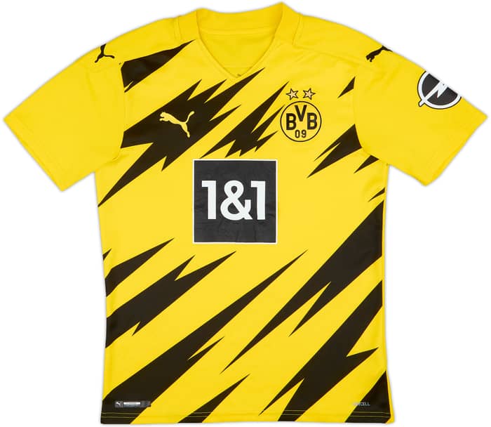 2020-21 Borussia Dortmund Home Shirt - 4/10 - (S)