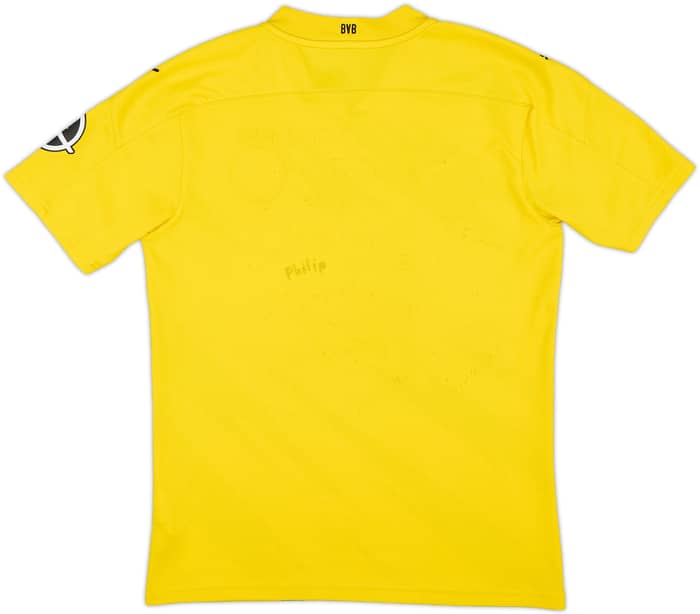 2020-21 Borussia Dortmund Home Shirt - 4/10 - (S)