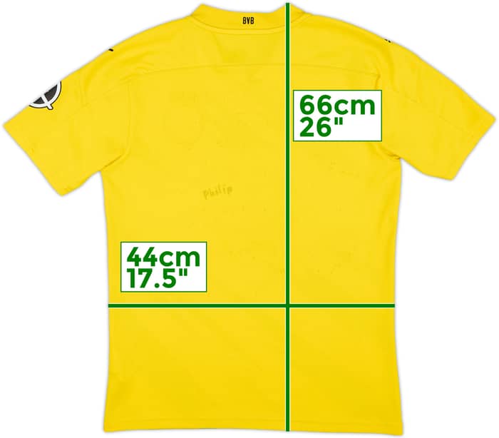 2020-21 Borussia Dortmund Home Shirt - 4/10 - (S)