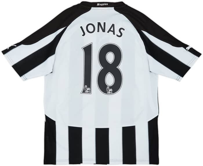 2010-11 Newcastle Home Shirt Jonas #18 - 5/10 - (M)